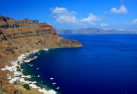 Thirassia View to Santorini